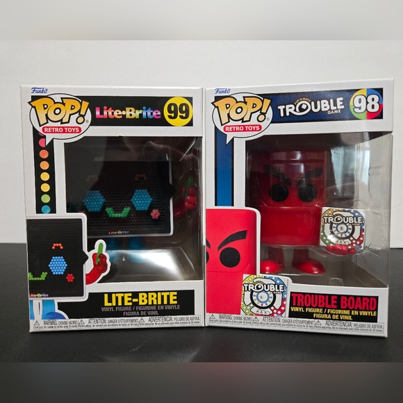 4 Funko Pop Bundle - Classic Retro Toys - Picture 2 of 11